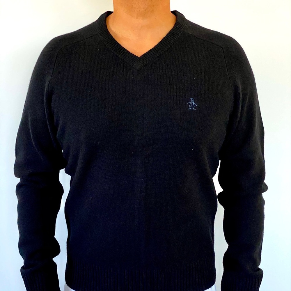 Penguin Black Sweater